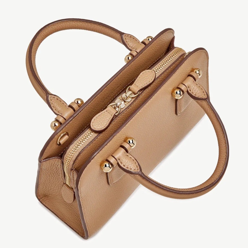 Strathberry Tan Crossbody Bag NWT 685$ - Picture 8 of 17